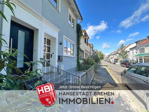 Außenansicht - Schwachhausen Exklusives Reihenhaus mit Dachterrasse in Toplage