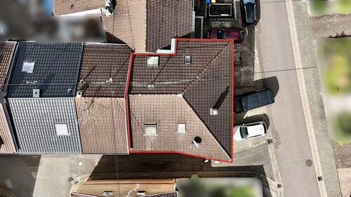 Vogelperspektive - bearbeitet - 7 Zimmer Reihenendhaus zum Kaufen in Rehlingen-Siersburg