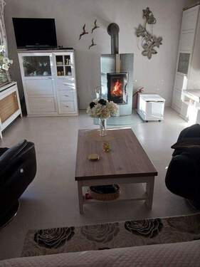 Wohnzimmer - 4 Zimmer Doppelhaushälfte zum Kaufen in Bad Herrenalb