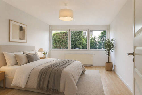 HOMESTAGING Schlafzimmer (KI generiert) - 