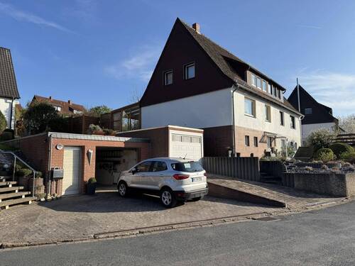 Giebelansicht - 4 Zimmer Doppelhaushälfte in Bad Salzdetfurth