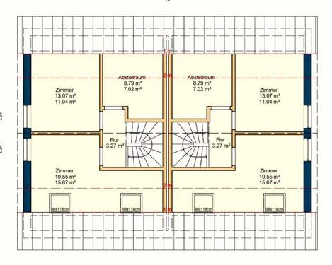 2. OG - beide Haushälften - 