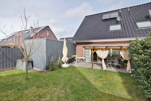 Garten - Doppelhaushälfte mit 127,00 m&sup2; in Ochtrup zum Kaufen