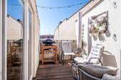 Bild 1 - Einziehen und wohlfühlen: Dachgeschosswohnung mit geschützter Südwest-Terrasse