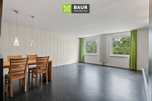 Wohn-Essbereich - 2 Zimmer Etagenwohnung in Friedrichshafen