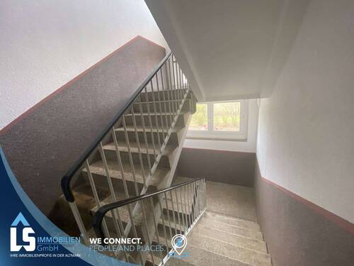 Treppenhaus - 1 Zimmer Etagenwohnung in Sandbeiendorf