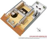 Grundriss Dachgeschoss 3D - 