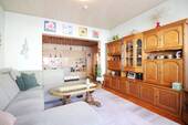 Wohnzimmer im Erdgeschoss - 3 Zimmer Reihenmittelhaus in Ribnitz-Damgarten