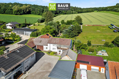 Luftaufnahme - Einfamilienhaus mit 150,00 m² in Kammeltal zum Kaufen