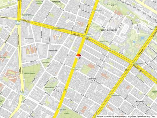 Geolyzer Kartenausschnitt - 