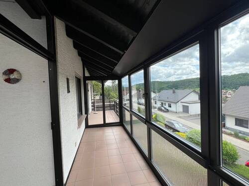 Wintergarten und Balkon OG - 