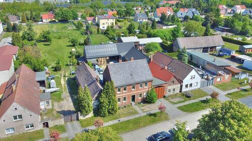 Luftaufnahme - 5 Zimmer Bauernhaus, Landhaus in Gräfenhainichen