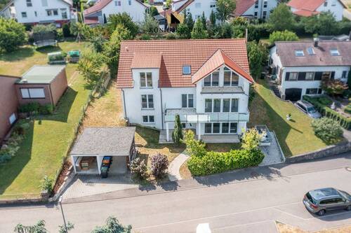 Ansicht oben - 9 Zimmer Einfamilienhaus in Weissach