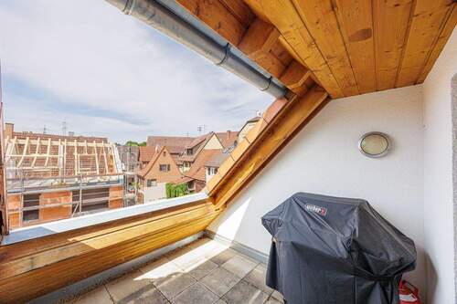 Loggia - Doppelhaushälfte mit 116,00 m² in Remseck am Neckar zum Kaufen