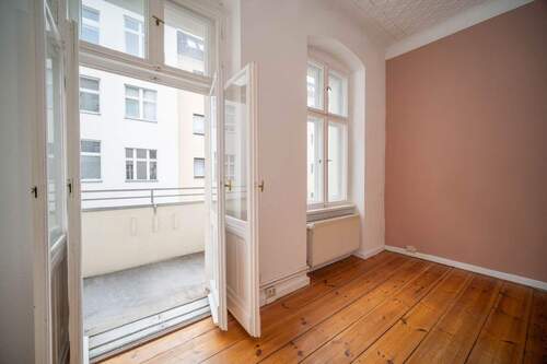 Balkon - 2 Zimmer Etagenwohnung in Berlin