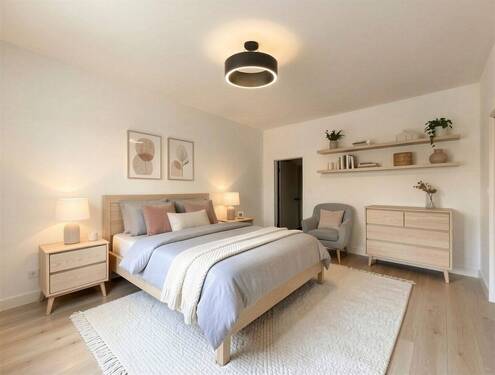 Schlafzimmer 1 - Beispiel KI generiert - 
