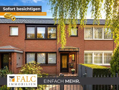 Außenansicht - Familienfreundliches Reihenmittelhaus auf Erbbaugrundstück!