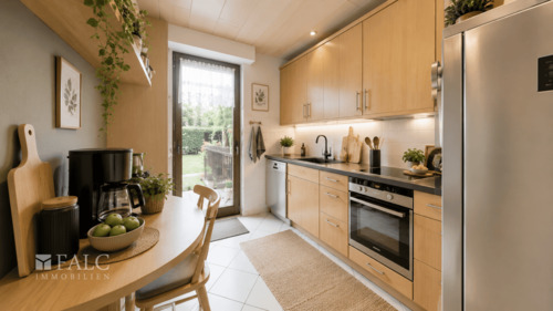 Küche_Digital Eingerichtet - Reihenmittelhaus mit 90,00 m&sup2; in Köln zum Kaufen