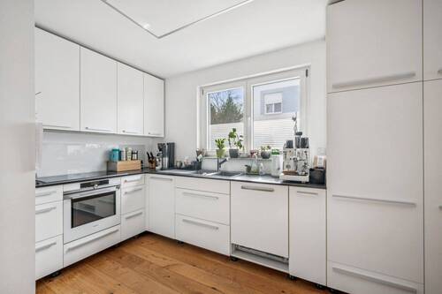 offene Einbauküche - Doppelhaushälfte mit 122,00 m&sup2; in Berlin zum Kaufen