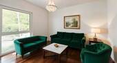 Schlafzimmer - Wohnzimmer, Luxus - (KI generiert) - 