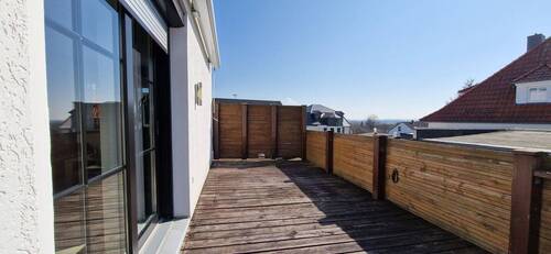 Balkon - 8 Zimmer Reihenendhaus in Schöningen