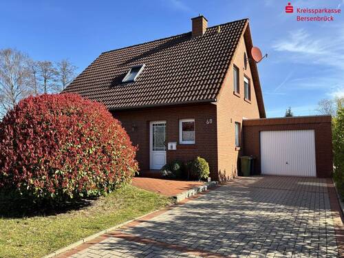 Auffahrt - Gepflegtes Einfamilienhaus mitten in der Bramscher Gartenstadt