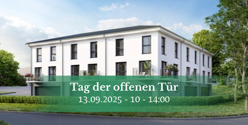Tag der offenen Tür 83b - Platzwunder: Neubau-Reihenmittelhaus in schöner Wohnsiedlung zu vermieten