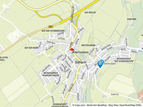 Geolyzer Kartenausschnitt - 