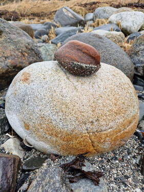Natursteine am Strand - 