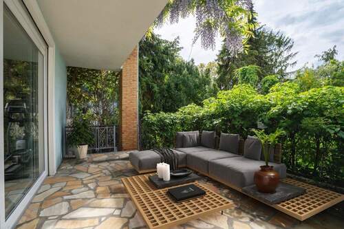 Terrasse EG - 1 Zimmer Einfamilienhaus in Berlin