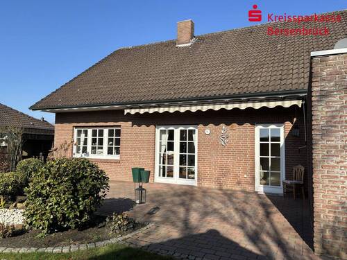 Terrasse - Einfamilienhaus mit 150,80 m&sup2; in Fürstenau zum Kaufen
