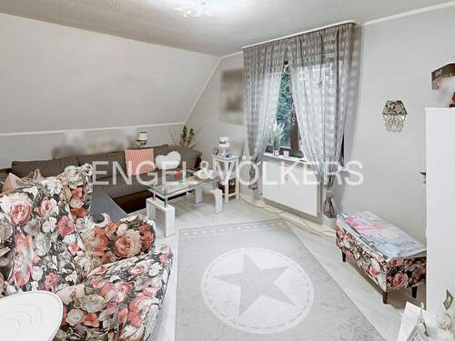 Gemütliches Wohnzimmer im Obergeschoss / Wohnhaus - 