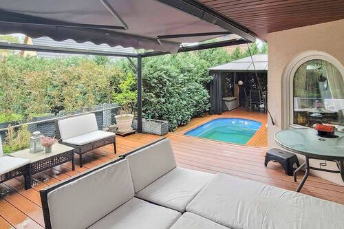 Terrasse mit Pool - 