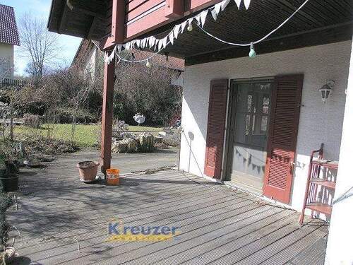 Terrasse_Garten - 7 Zimmer Einfamilienhaus in Bad Wurzach