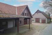 Carport + Ansicht Scheune - 