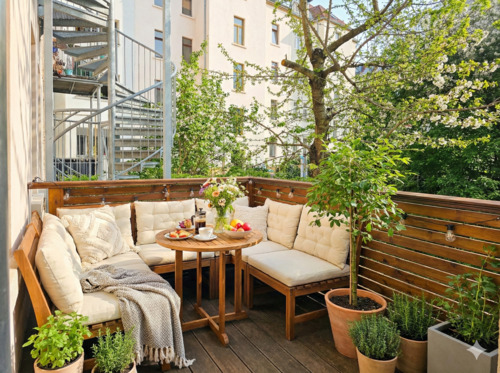 Balkon - Etagenwohnung mit 118,00 m&sup2; in Leipzig zum Kaufen