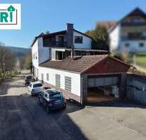 Zweifamilienhaus mit Gewerbe in idyllischer Lage von Stadtallendorf - Stadtallendorf-Wolferode