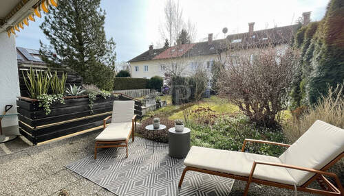 Terrasse und Garten - 