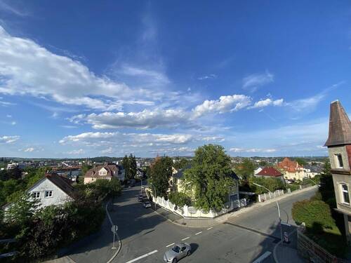 Aussicht - 3 Zimmer Etagenwohnung in Hof