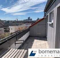 Lichtdurchflutete Dachterrassen-Wohnung Nähe Wöhrder See! 2-Zimmer, Küche, Tageslichtbad! - Nürnberg Gärten b Wöhrd