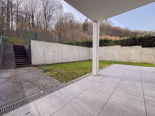 Impression Terrasse mit Garten - Terrassenwohnung mit 100,00 m&sup2; in Sinzig zur Miete