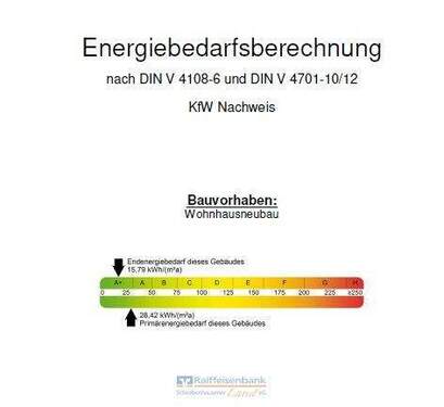 Energiebedarf Deckblatt - 