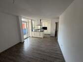 Wohnzimmer / Küche - 2 Zimmer Etagenwohnung in Nürnberg