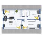Grundriss Obergeschoss - 
