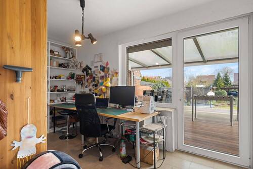 Arbeitszimmer im Erdgeschoss - 