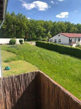 Blick vom Balkon - 3 Zimmer Etagenwohnung in Dietersheim