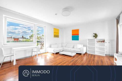 Wohnzimmer - ?? Wohnglück am Karl-August-Platz - helle 3 Zimmer DG Wohnung mit Süd West Terrasse und Aufzug