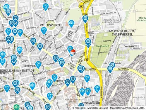 Geolyzer Kartenausschnitt - 