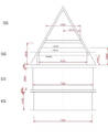 Schnitt Haus Nr. 10 - 