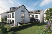 Perspektive-SW_EFH-MFH.jpg - Etagenwohnung mit 59,00 m&sup2; in Unterföhring zum Kaufen